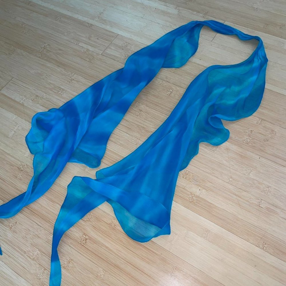 Vintage Turquoise Scarf